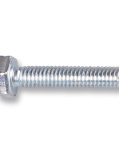 Hexagon head screw M 4x 20 DIN 933 8.8 galv